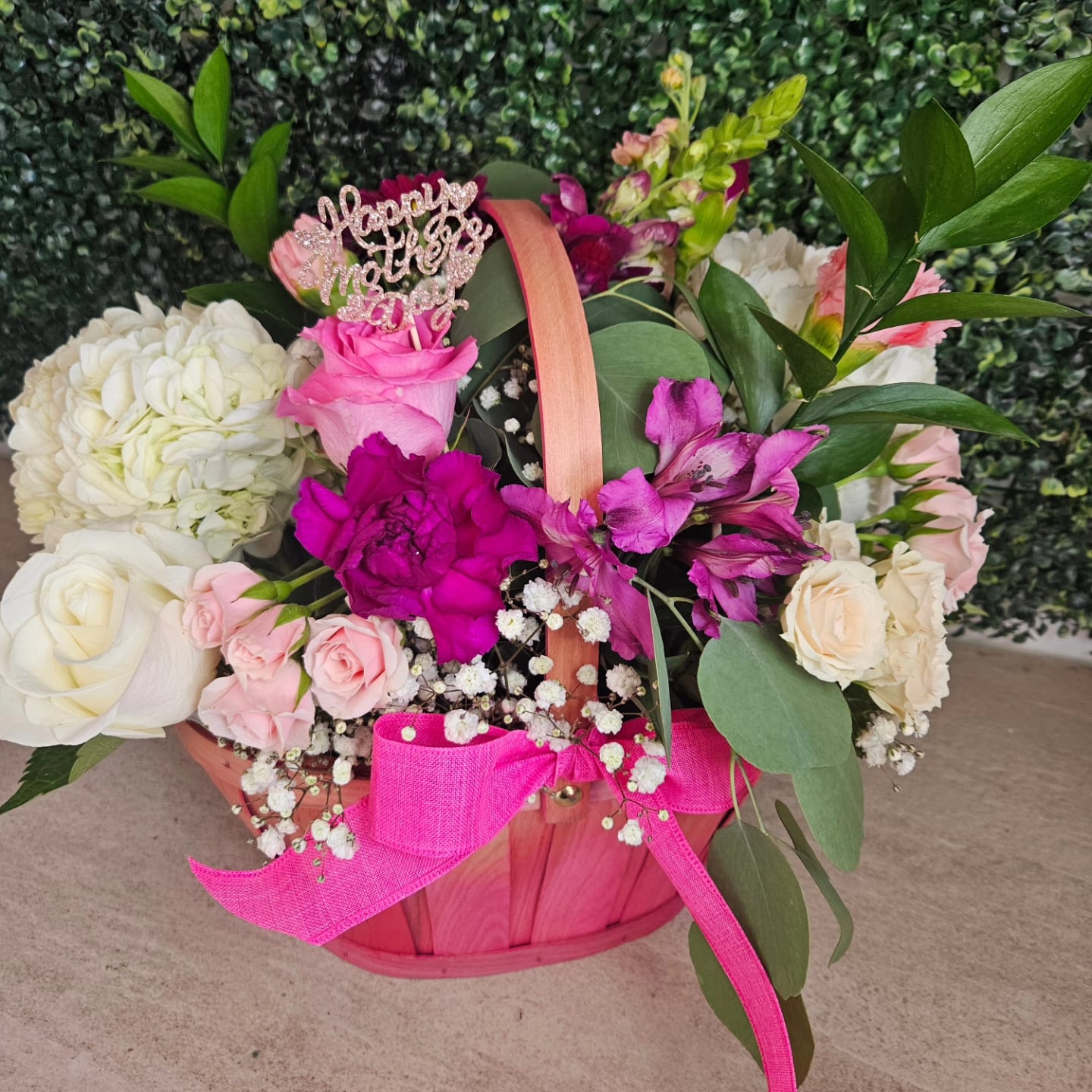 Mother's day flower arrangement