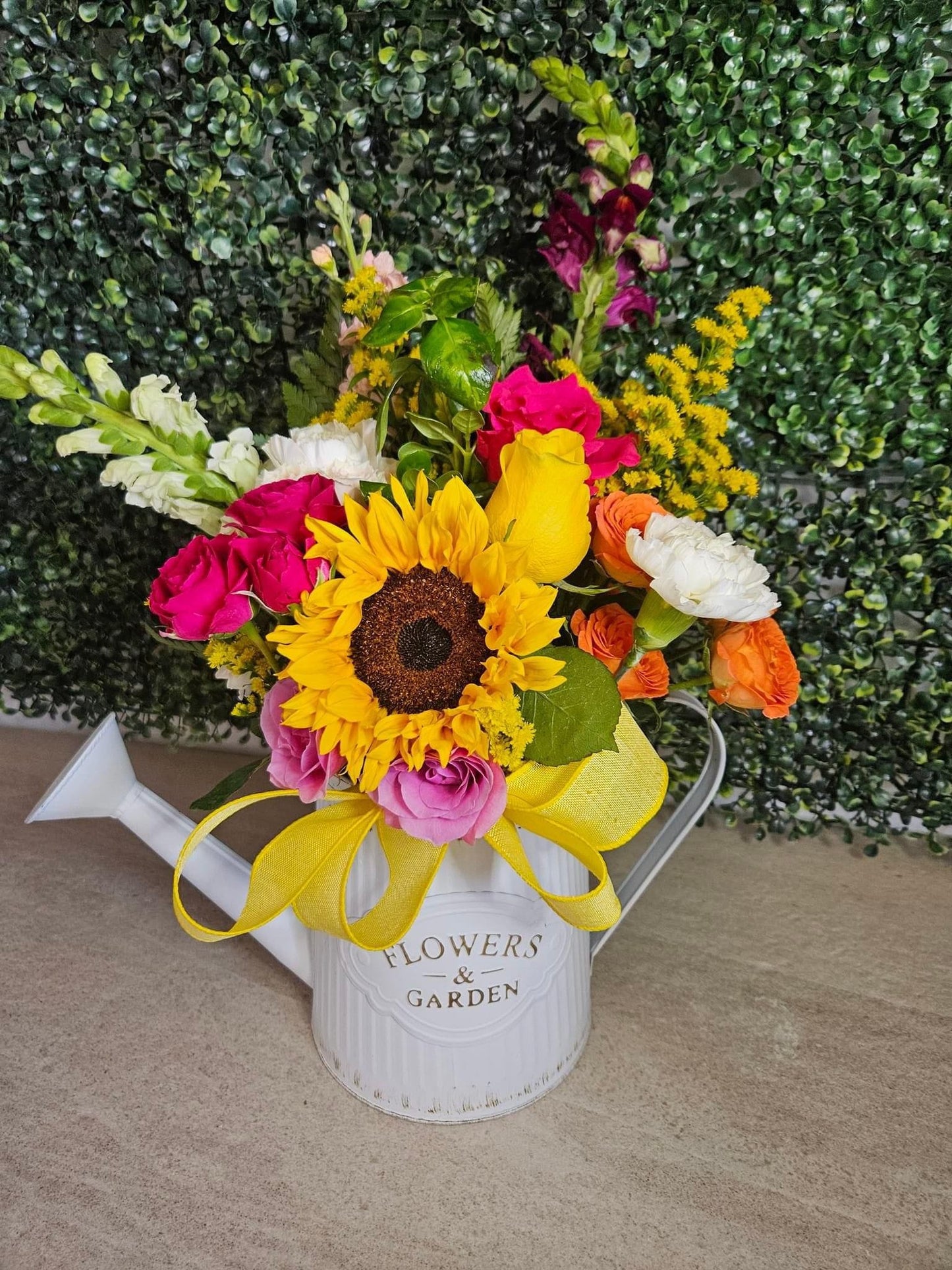 Watering Pot Arrangement